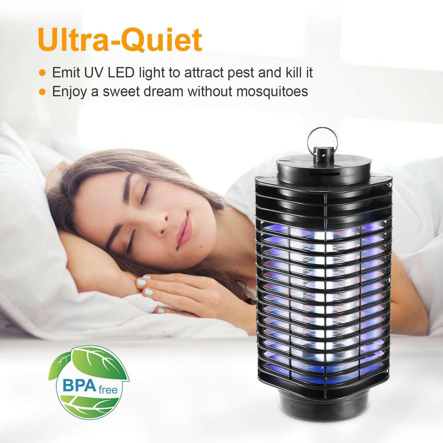 Electric Bug Zapper UV Light Flying Zapper Insect Killer Lamps Pest Mosquito Fly Trap Catcher.