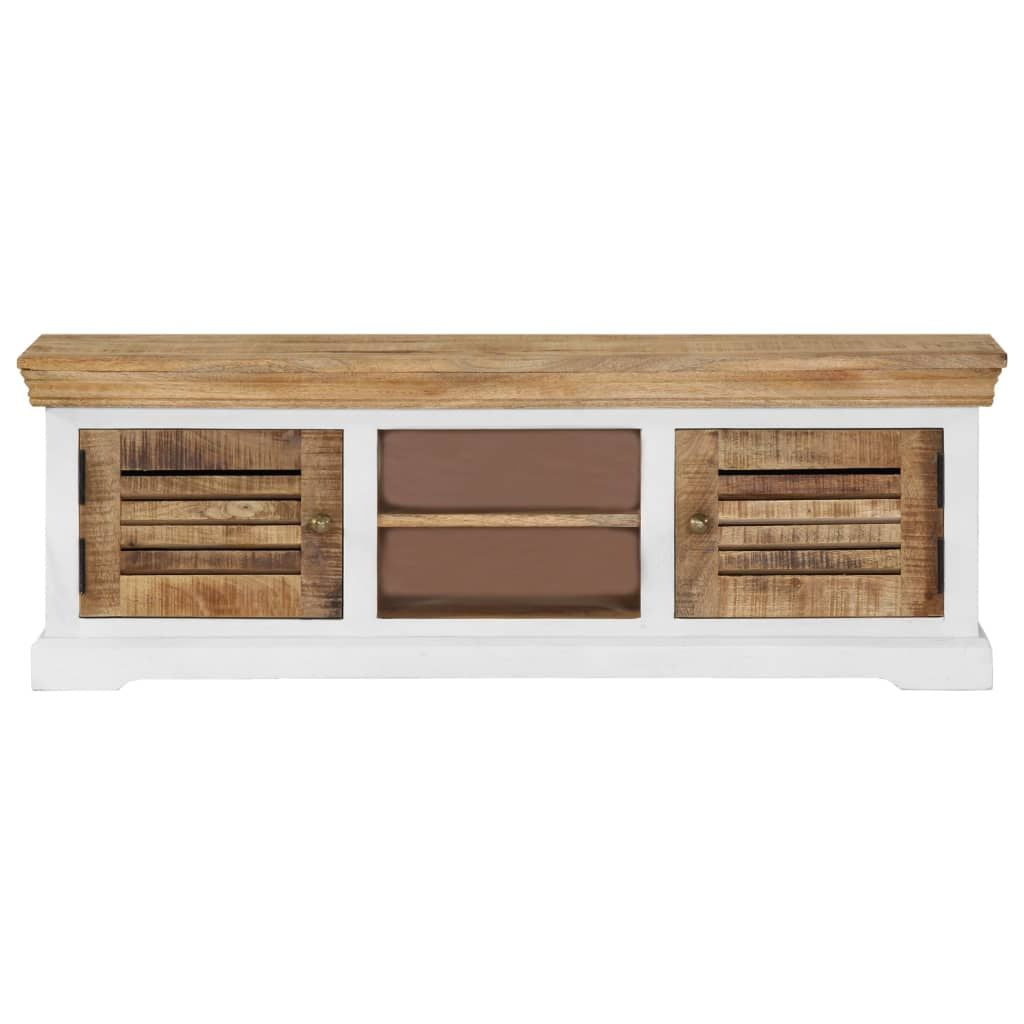 TV Stand 46.5"x11.8"x15.7" Solid Wood Mango