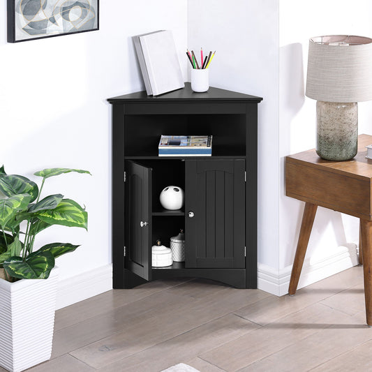 sideboard cabinet,corner cabinet,Bathroom Floor Corner Cabinet with Doors and Shelves, Kitchen, Living Room,Free Standing Storage Cabinet for Bathroom