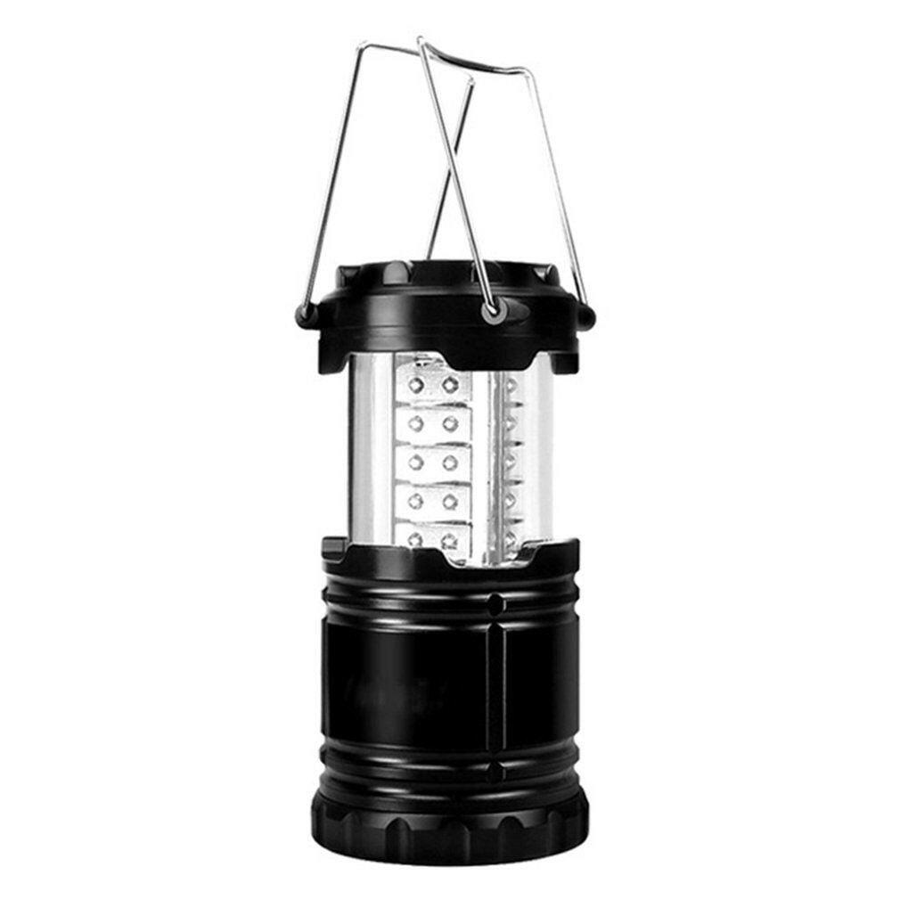 1pc Portable Solar Camping Tent Light Flame Lamp Lantern Flashlight; Retractable Emergency Lighting Camping Light Lantern.