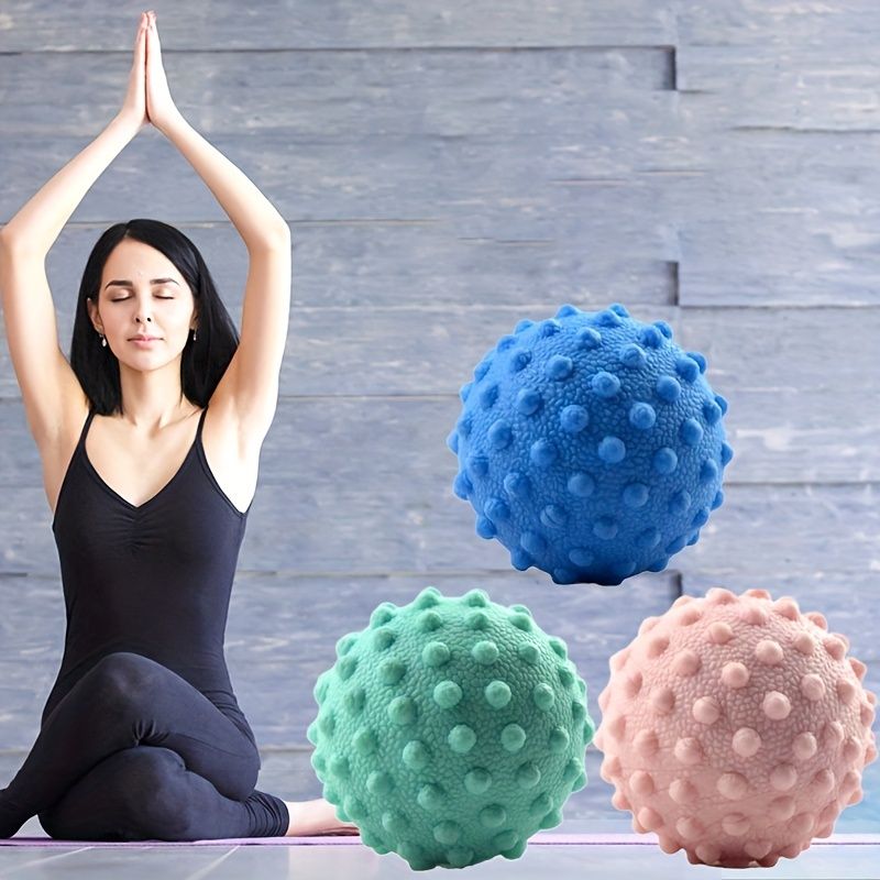 Yoga Body Massager Ball, Manual Yoga Massager Ball For All Over Body Trigger Point Care, Muscle Relaxation