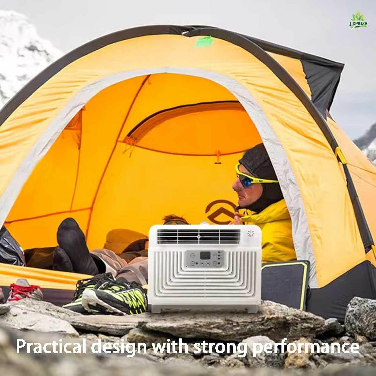 2200btu Camping Air Conditioners,Heating And Cooling 2-Use 300w Portable Intelligent With Remote Control Mobile Air Conditioner,Outdoor Mobile Tent Air Conditioner.