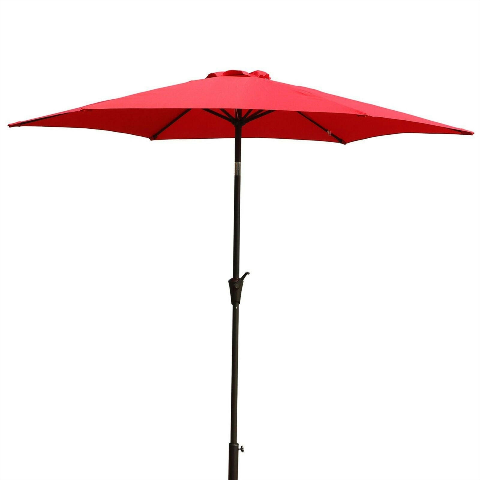 9' Pole Umbrella With Carry Bag, Red.