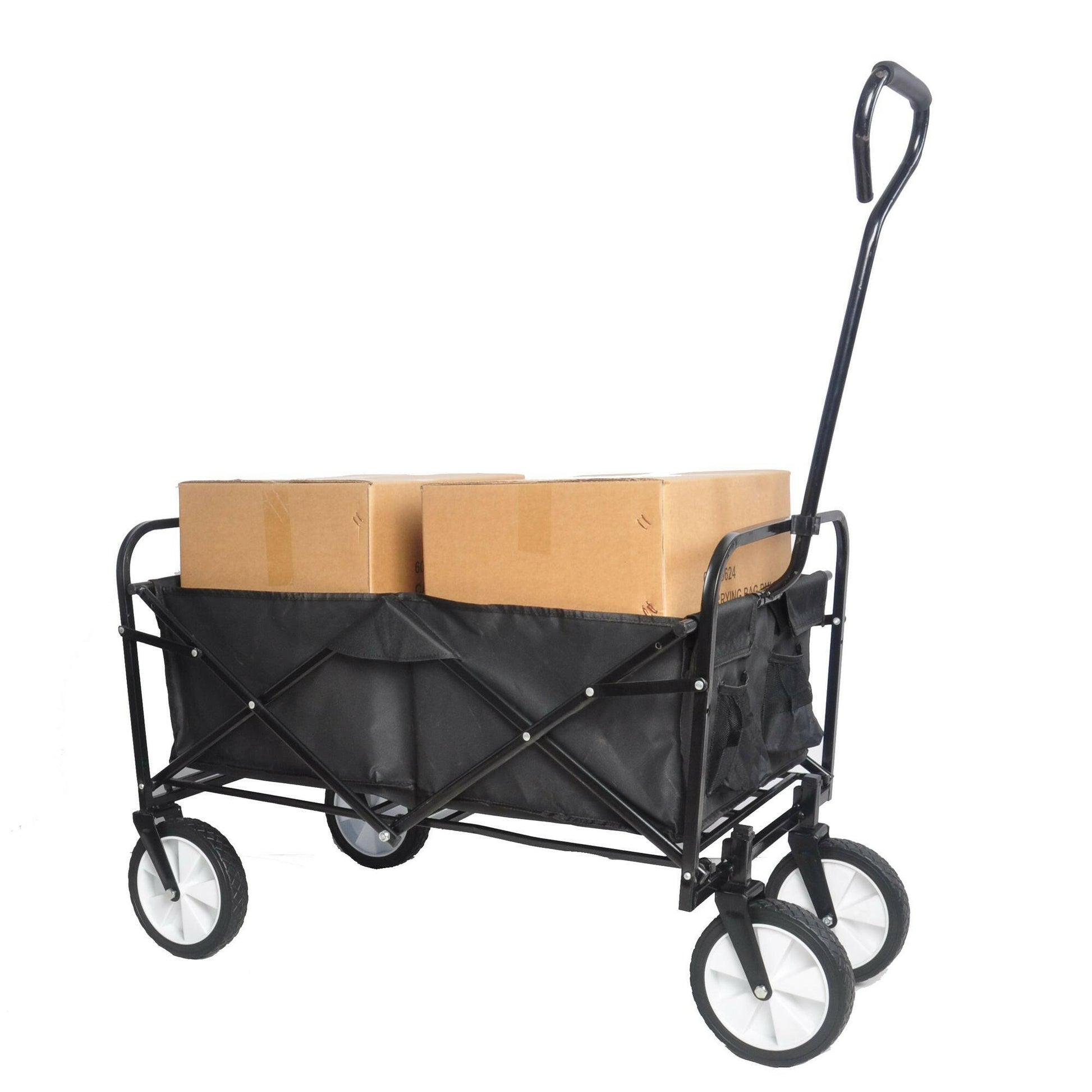 Folding Wagon Garden Shopping Beach Cart.