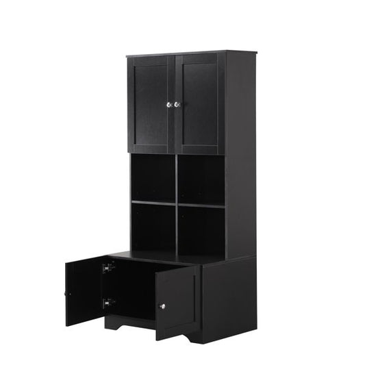 Tall and Wide Bathroom Freestanding Cabinet and storage