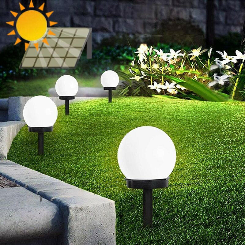 2/4/8pcs Led Solar Garden Light Solar Lamp Outdoor Waterproof Lawn Light Pathway Landscape Lamp For Home Yard Driveway Lawn Park.