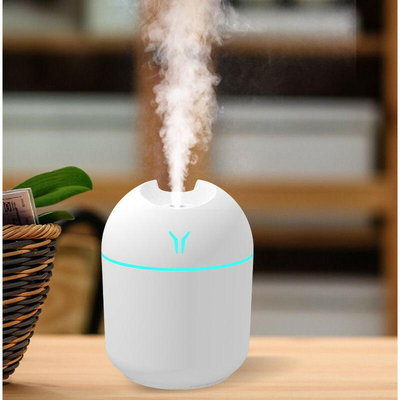 Mini Large Mist Volume USB Air Humidifier Household Small Desktop Humidifier Intelligent Car New Aromatherapy Machine.