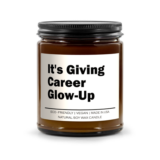 It's Giving Career Glow-Up Candle