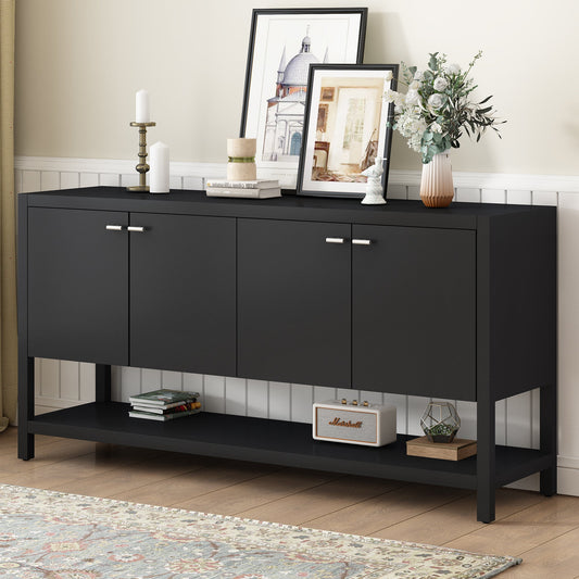 Functional Entryway Console Table with Ample Storage,Suitable for