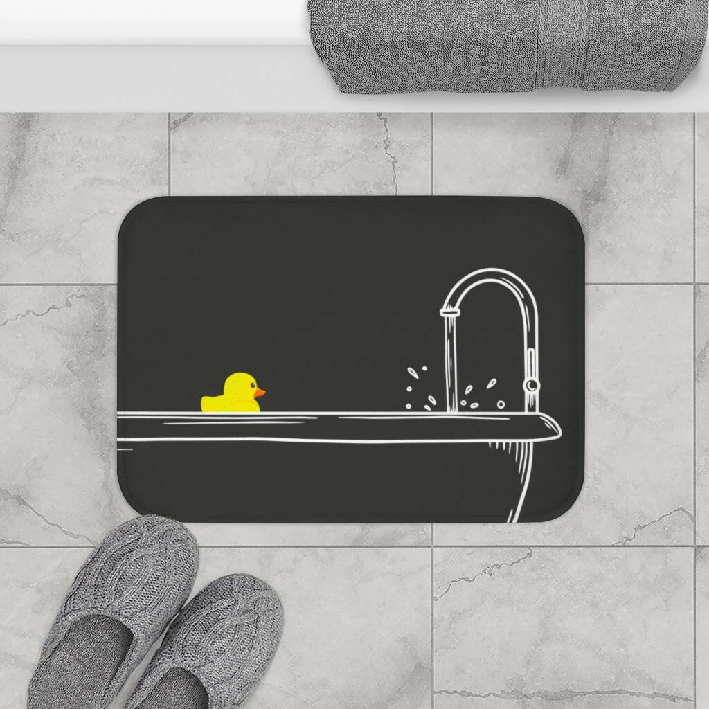 Rubber Ducky Bath Mat.