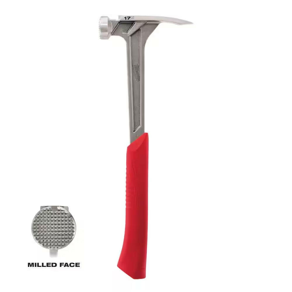 17 Oz. Milled Face Framing Hammer.