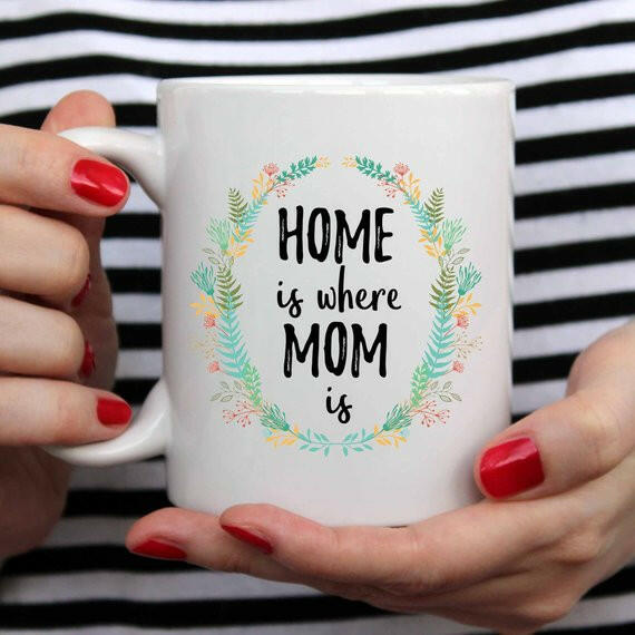 Home Is Where Mom Is Mug, Home Is Where Your Mom.