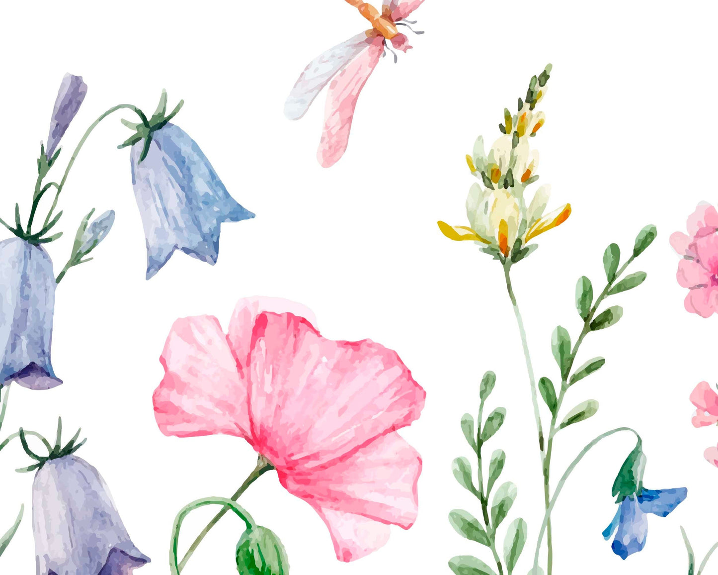 Watercolor Wildflower