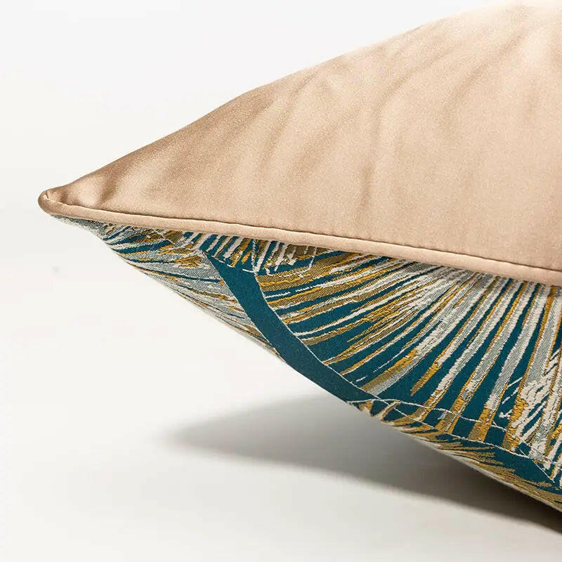 Lotus Leaf Minimalist Back Cushion Cover.