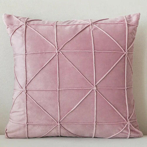 Solid Color Velvet Pillow Cushion Cover.