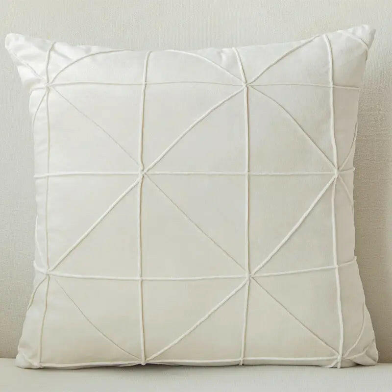 Solid Color Velvet Pillow Cushion Cover.