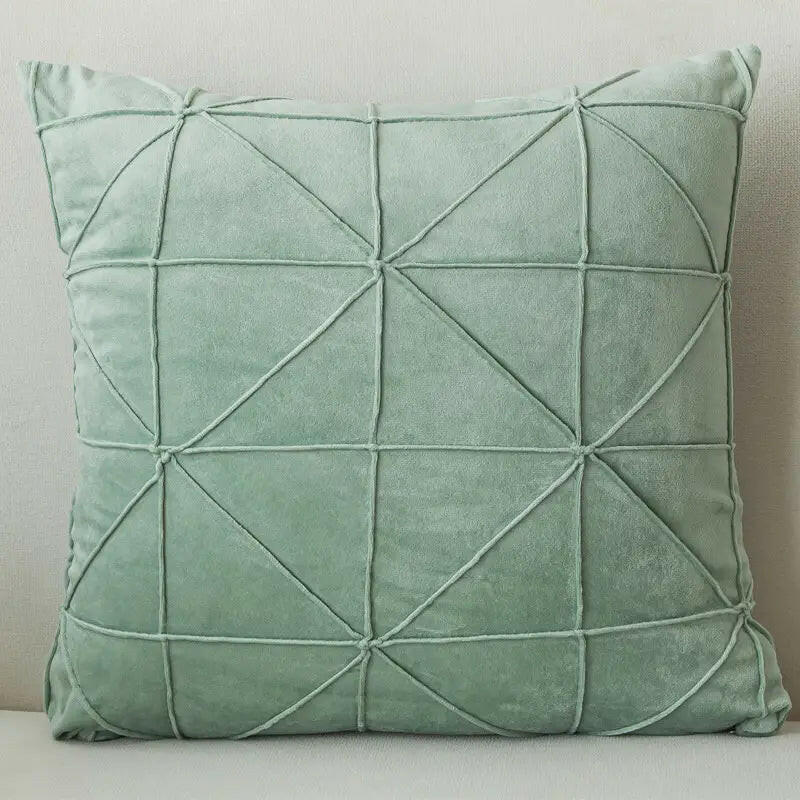 Solid Color Velvet Pillow Cushion Cover.