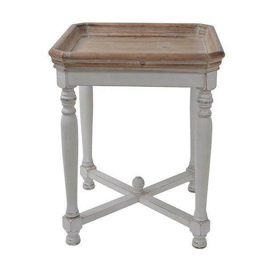 Shabby Square Side Table.